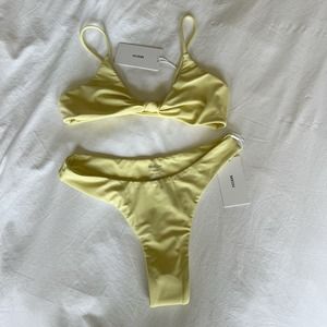 Mikoh Lemon Zest Bikini NWT